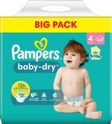 Windeln Baby Dry Gr.4 Maxi (9-14kg), Big Pack Angebote von Pampers bei dm-drogerie markt Frankfurt für 16,95 €