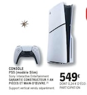 Console PS5 (modèle Slim) - Sony Interactive Entertainment dans le catalogue E.Leclerc