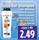 Gliss Kur Shampoo im Angebot bei EDEKA in Gießen Gliss Kur Shampoo Angebote von Schwarzkopf Gliss bei EDEKA Gießen für 2,49 €