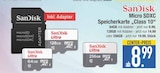 Micro SDXC Speicherkarte Class 10 Angebote von SanDisk bei EDEKA Augsburg für 8,99 €