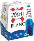 Bière Blanc - 1664 - Colruyt à Saint-Étienne Bière Blanc - 1664 en promo chez Colruyt Saint-Étienne à 3,58 €