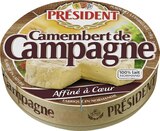 Camembert de Campagne 20% MG - PRÉSIDENT dans le catalogue Géant Casino