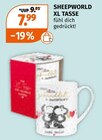 XL Tasse von Sheepworld für 7,99 € bei Müller im Angebot XL Tasse von Sheepworld im aktuellen Müller Prospekt