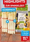 Aktuelles Spargel weiß oder violett oder Speisefrühkartoffeln Angebot bei Netto Marken-Discount in Mannheim ab 11,11 €