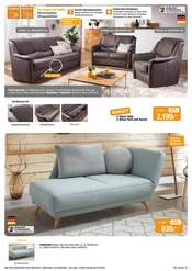 Aktueller Opti-Wohnwelt Prospekt mit Couch, "Dein trendiges Möbelhaus", Seite 7