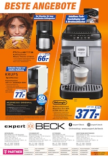 Kaffeevollautomat im aktuellen expert Prospekt (Würzburg) Kaffeevollautomat im expert Prospekt "Top Angebote" mit 14 Seiten (Würzburg)