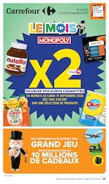 Catalogue Carrefour à Bonneville, avec 93 pages Prospectus Carrefour à Bonneville, "LE MOIS MONOPOLY", 93 pages, 08/09/2026 - 21/09/2026