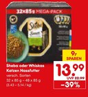 Katzen Nassfutter im Angebot bei Netto Marken-Discount in Coburg Katzen Nassfutter Angebote von Sheba bei Netto Marken-Discount Coburg für 13,99 €