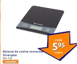 Balance de cuisine connectée - Silvergear dans le catalogue Action