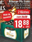 Aktuelles Pils Stubbi Angebot bei E center in Meerbusch ab 18,88 €