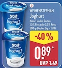 Aktuelles Joghurt Angebot bei ALDI Nord in Wuppertal ab 0,89 €