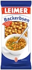 Backerbsen im Angebot bei REWE in Mannheim Backerbsen Angebote von Leimer bei REWE Mannheim für 1,49 €
