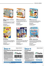 Treuepunkte Angebot & Preis im aktuellen Thalia Prospekt Treuepunkte Angebot im aktuellen Thalia Prospekt auf Seite 17