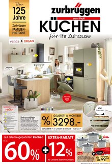 Pfanne im aktuellen Zurbrüggen Prospekt (Essen) Pfanne im Zurbrüggen Prospekt "KÜCHEN FÜR IHR ZUHAUSE" mit 20 Seiten (Essen)