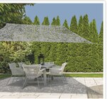 Voile ombrage camouflage rectangle gris clair 2x3m dans le catalogue Maxi Bazar