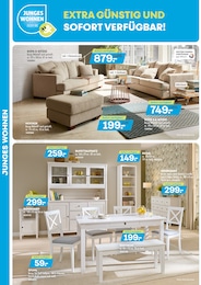 Hocker Angebot im aktuellen Möbel Kraft Prospekt auf Seite 10