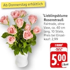 Aktuelle Blumen Angebote bei EDEKA in Karlsruhe Aktuelles Lieblingsblume Rosenstrauß Angebot bei EDEKA in Karlsruhe ab 5,00 €