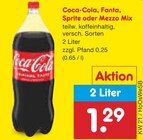 Netto Marken-Discount Ruhmannsfelden - Coca-Cola, Fanta, Sprite oder Mezzo Mix Angebot im Prospekt Coca-Cola, Fanta, Sprite oder Mezzo Mix bei Netto Marken-Discount im Ruhmannsfelden Prospekt für 1,29 €