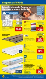 Lidl Spannbettlaken im Prospekt Lidl Spannbettlaken im Prospekt