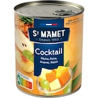 Fruits au sirop - ST MAMET en promo chez Carrefour Market Fruits au sirop - ST MAMET dans le catalogue Carrefour Market