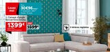 Canapé d'angle convertible Emma en promo chez But Valence à 1 399,00 €