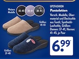 Pantoletten im ALDI SÜD Prospekt Pantoletten von UP2FASHION im aktuellen ALDI SÜD Prospekt für 6,99 €