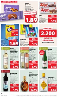 Whiskey im Kaufland Prospekt "Aktuelle Angebote" mit 59 Seiten (Köln)