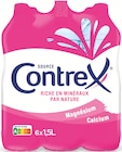 Eau minérale naturelle - Contrex en promo à 4,77 € chez Supermarchés Match Eau minérale naturelle - Contrex dans le catalogue Supermarchés Match