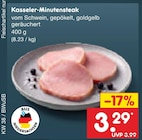 Kasseler-Minutensteak im Angebot bei Netto Marken-Discount in Kassel Kasseler-Minutensteak Angebote bei Netto Marken-Discount Kassel für 3,29 €
