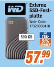 Externe SSD-Festplatte im Angebot bei expert in Frankfurt Externe SSD-Festplatte Angebote von WD bei expert Frankfurt für 57,99 €