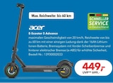 E-Scooter 5 Advance im Angebot bei dodenhof TechnikWelt in Bremen E-Scooter 5 Advance Angebote von acer bei dodenhof TechnikWelt Bremen für 449,00 €