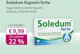 mea - meine apotheke - Soledum Kapseln forte Angebot im Prospekt Soledum Kapseln forte bei mea - meine apotheke im Prospekt "" für 9,99 €