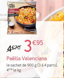 Picard Liergues - Paella Valenciana Promo Paella Valenciana dans le catalogue Picard "Un avant-goût de fêtes" à Liergues