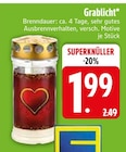 Kerzen im EDEKA Prospekt Grablicht im aktuellen EDEKA Prospekt für 1,99 €
