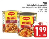 italienische Pastaspezialität im Angebot bei EDEKA in Suhl italienische Pastaspezialität Angebote von Maggi bei EDEKA Suhl für 1,99 €