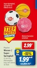 Wasser-/ Super-Springball von Playtive im aktuellen Lidl Prospekt für 1,99 €