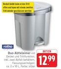 Duo-Abfalleimer Angebote von rotho bei EDEKA Bensheim für 12,99 €