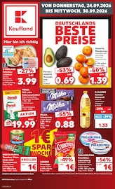 Aktueller Kaufland Supermarkt Prospekt in Gars und Umgebung, "Hier bin ich richtig" mit 70 Seiten, 24.09.2026 - 30.09.2026