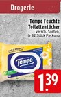 Feuchte Toilettentücher Angebote von Tempo bei EDEKA Krefeld für 1,39 €