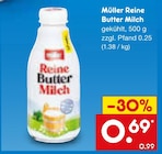 Aktuelles Reine Butter Milch Angebot bei Netto Marken-Discount in Dresden ab 0,69 €