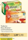 Natur Kräuter- und Früchtetees von Teekanne im aktuellen Metro Prospekt für 1,49 €