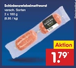 Aktuelle Zwiebelmettwurst Angebote bei Netto Marken-Discount in Hannover Aktuelles Schinkenzwiebelmettwurst Angebot bei Netto Marken-Discount in Hannover ab 1,79 €