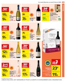 Promo Vin Bio dans le catalogue Carrefour du moment à la page 37