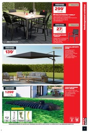 Promos Parasol dans le catalogue "PRIX DÉPÔT" de Brico Dépôt Parasol en promo dans le catalogue Brico Dépôt à la page 3