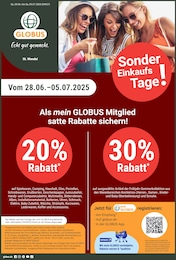 GLOBUS Prospekt für Freisen mit 36 Seiten GLOBUS Prospekt für Freisen: "Aktuelle Angebote", 36 Seiten, 30.06.2025 - 05.07.2025
