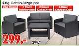 Rattan-Sitzgruppe Angebote bei Wreesmann Cuxhaven für 299,00 €