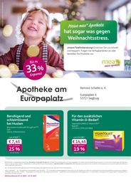 Apotheke Prospekt von mea - meine apotheke in Siegburg Aktueller mea - meine apotheke Apotheken Prospekt für Siegburg: Unsere Dezember-Angebote mit 4} Seiten, 01.12.2023 - 31.12.2023