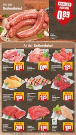 Bratwurst im REWE Prospekt in Hückelhoven Aktueller REWE Prospekt mit Bratwurst, "Dein Markt", Seite 14