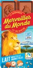 Chocolat au lait noisettes et amandes pilées - MERVEILLES DU MONDE en promo chez Intermarché Super Valence à 5,58 €