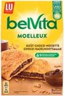 BELVITA LE MOELLEUX COEUR GOURMAND CHOCOLAT NOISETTES - LU dans le catalogue Intermarché
